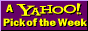 Yahoo! Pick of the Week badge