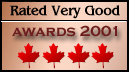Cool Web Awards rating: very good