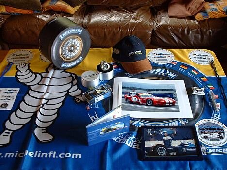 Group photo at the Michelin Driving Experience award ceremony